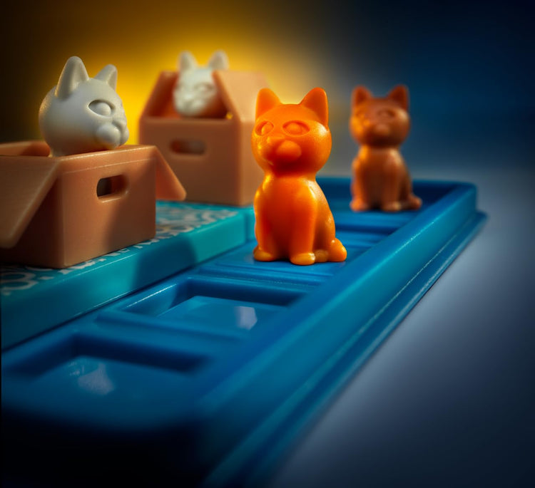 Cats & Boxes Logic Puzzle Game with 60 Challenges