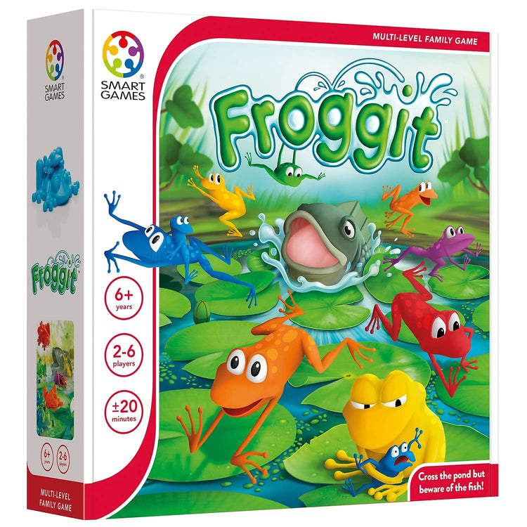 SmartGames Froggit - Race Frog Families Across the Pond