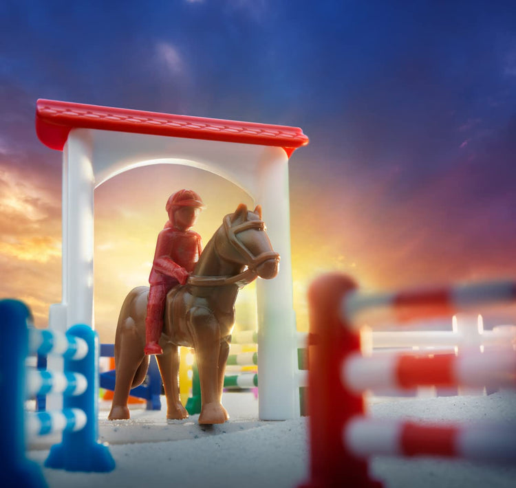 SmartGames Horse Academy - 80 Horse Jumping Course Challenges
