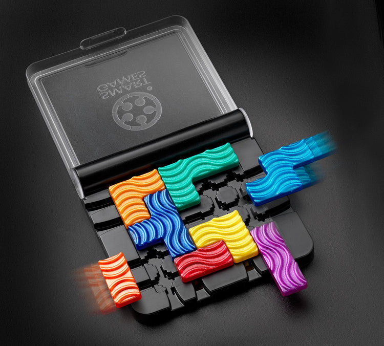 SmartGames IQ Flow - Sliding Puzzle with 120 Challenges