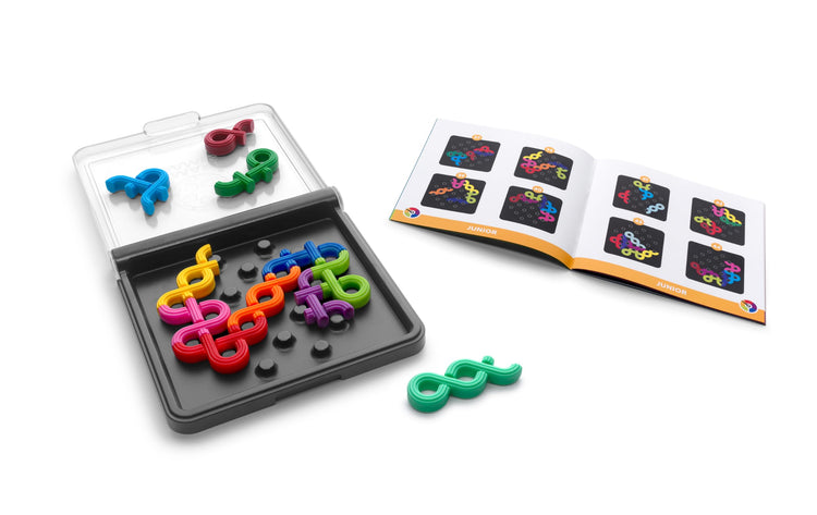 SmartGames IQ Noodles - 120 Puzzles with Two Play Modes