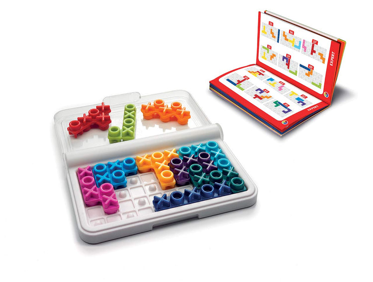 SmartGames IQ XOXO - 120 Hugs-and-Kisses Logic Challenges