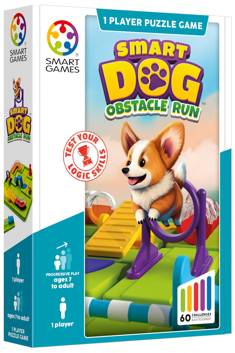SmartGames Smart Dog - Lead Dogs to Bones in 60 Puzzles