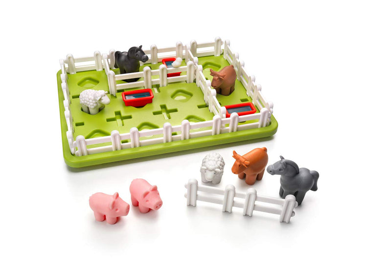 SmartGames Smart Farmer - 60-Challenge Barnyard Logic Game