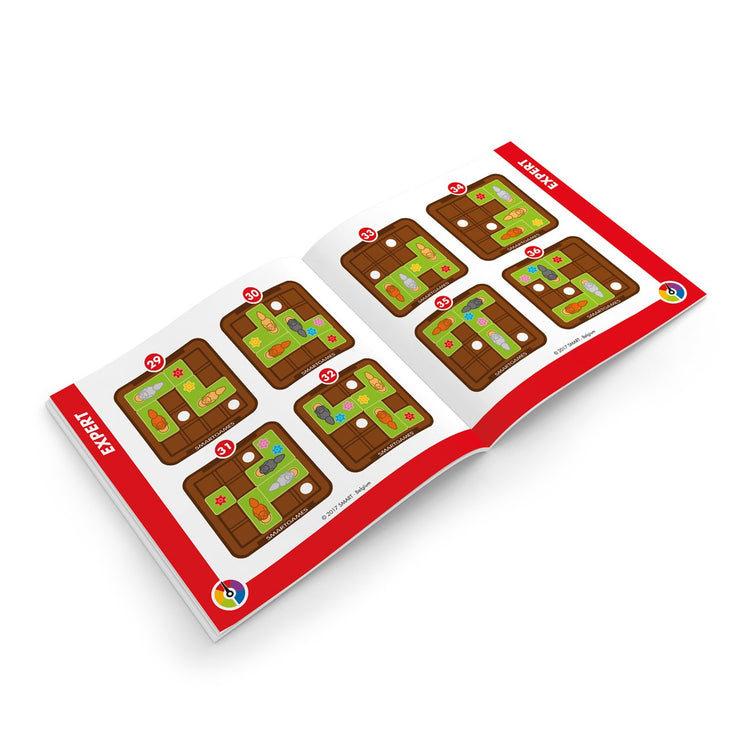 SmartGames Squirrels Go Nuts - Stash Acorns in 60 Puzzles