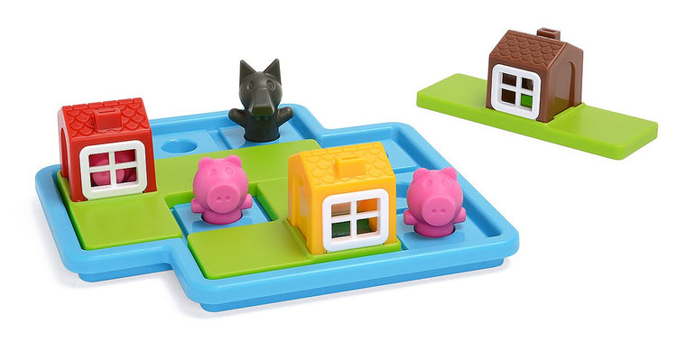 SmartGames Three Little Piggies - 48 Storybook Challenges