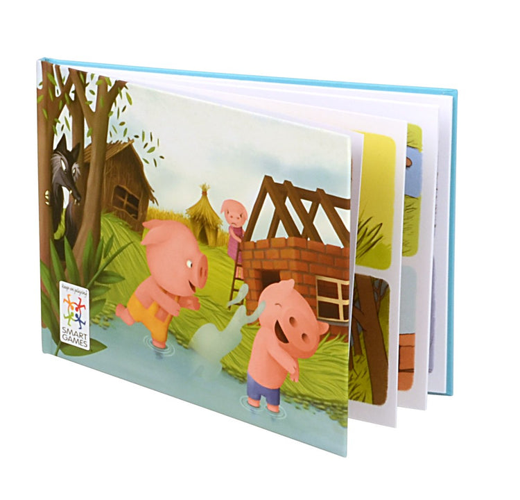 SmartGames Three Little Piggies - 48 Storybook Challenges