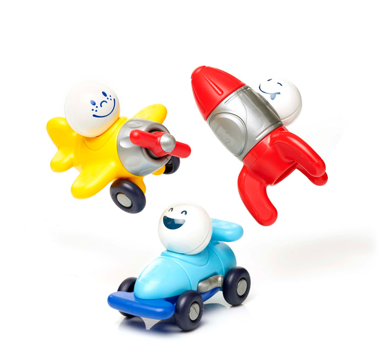My First Explorers Magnetic Vehicle Building Set for Toddlers