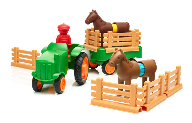 My First Farm Tractor Magnetic Building Set STEM Learning Toy