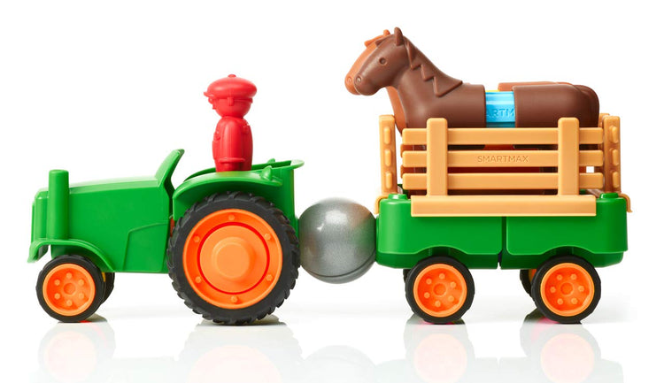 My First Farm Tractor Magnetic Building Set STEM Learning Toy