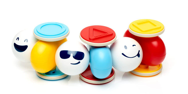 My First Wobbly Cars Magnetic Building Toy STEM Learning Set