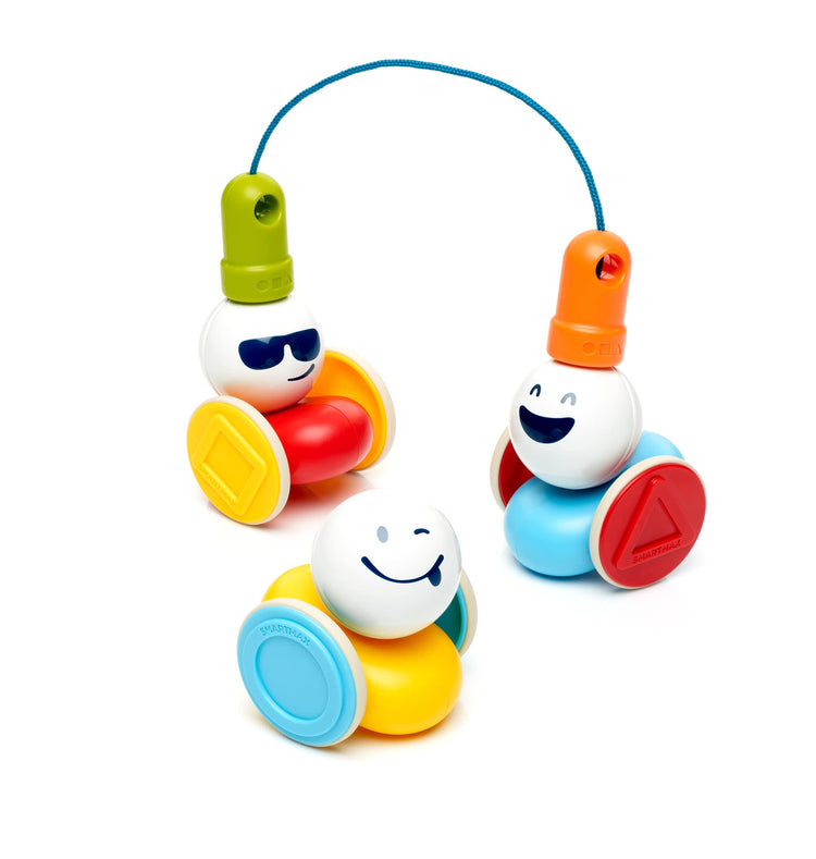 My First Wobbly Cars Magnetic Building Toy STEM Learning Set