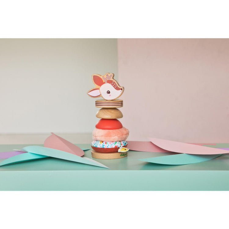 Lilliputiens Stella Pyramid - Sensory Stacking for Fine Motor