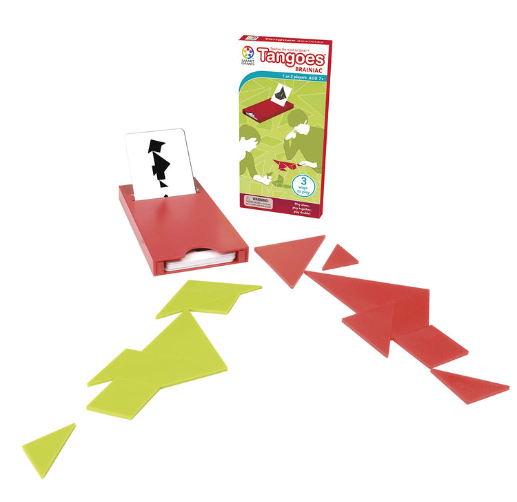 SmartGames Tangoes Brainiac - 54 Advanced Tangram Puzzles