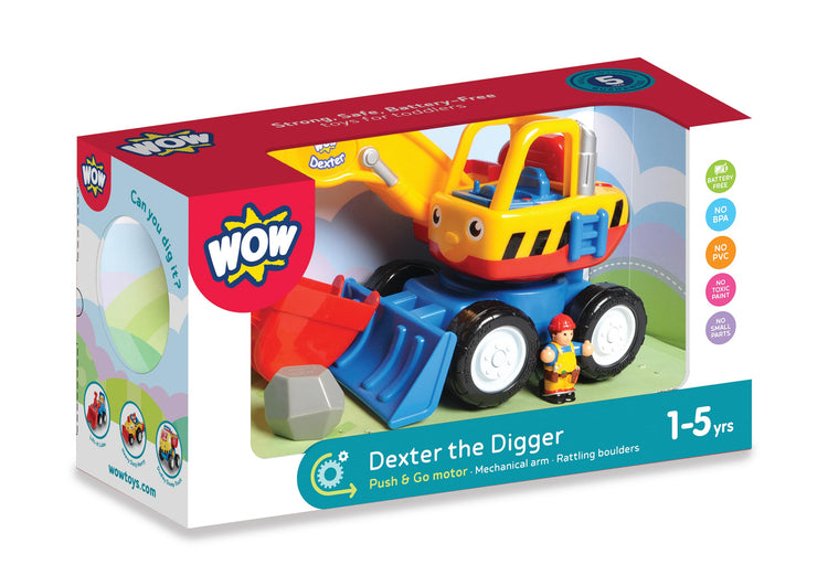 WOW Toys Dexter The Digger - Scoop Arm & Secret Compartment