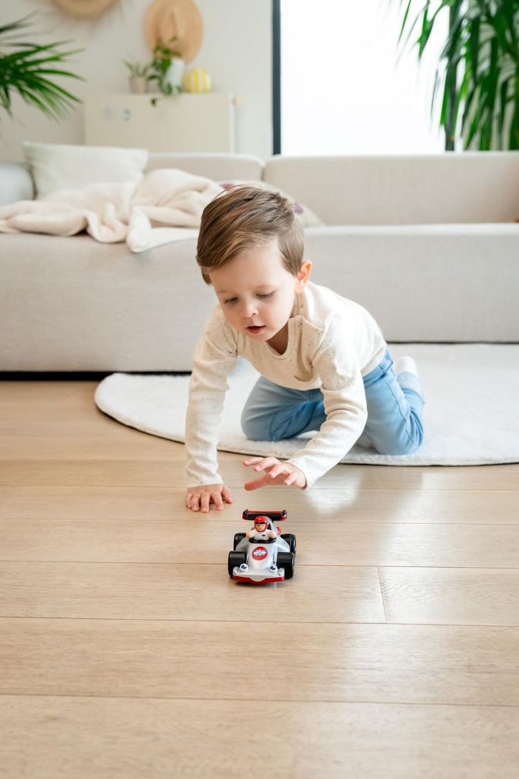 WOW Toys Richie Race Car Playset - Push & Go Racer