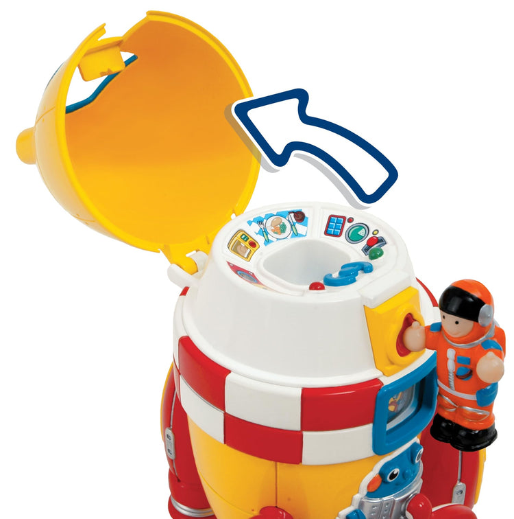 WOW Toys Ronnie Rocket - Countdown Blast-Off Space Mission