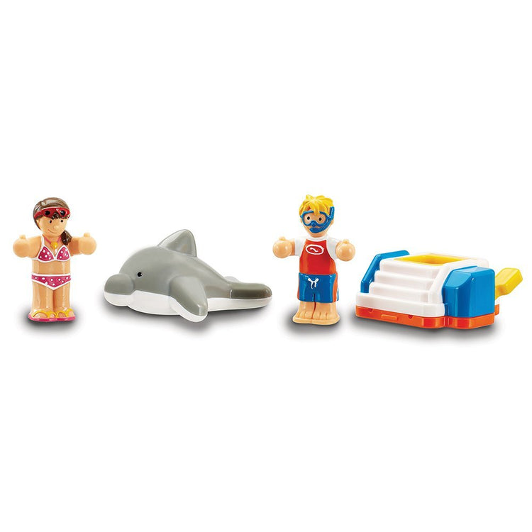 Wow Danny's Diving Adventure Bath Toy (5-Piece Play Set)