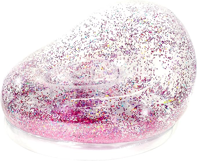 Air Candy Inflatable Glitter Chair