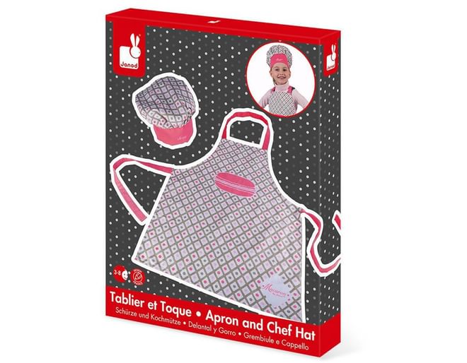 Apron and Chef Hat - For Little Bakers