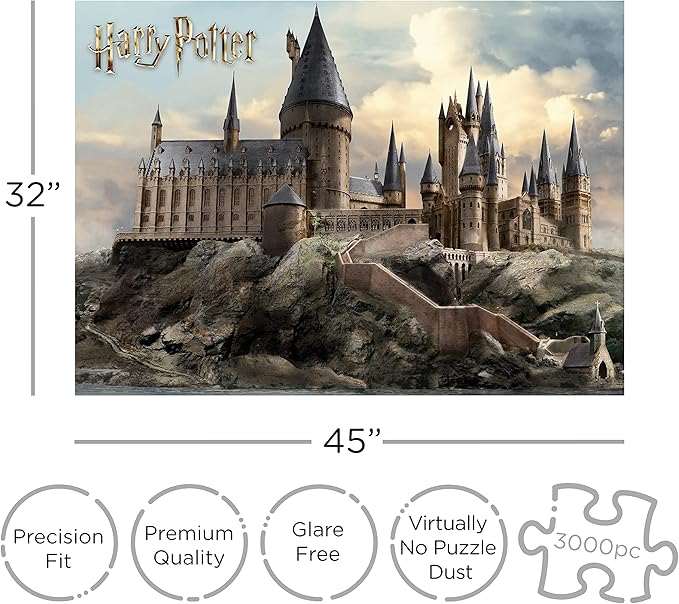 Aquarius Harry Potter Puzzle Hogwarts Castle (3000 Piece Jigsaw Puzzle)