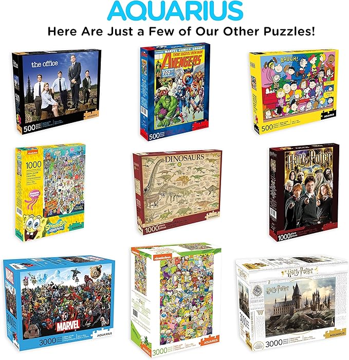 Aquarius Harry Potter Puzzle Hogwarts Castle (3000 Piece Jigsaw Puzzle)