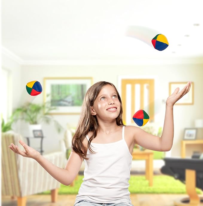 ArtCreativity Juggling Balls for Beginners and Professionals (Set of 3) Learning Toy