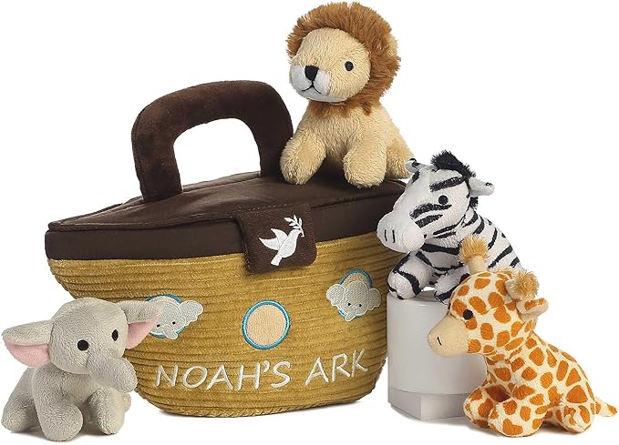 Aurora® Engaging Baby Talk™ Noah's Ark Baby Stuffed Animal