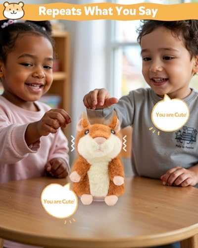 Talking Hamster Repeats What You Say