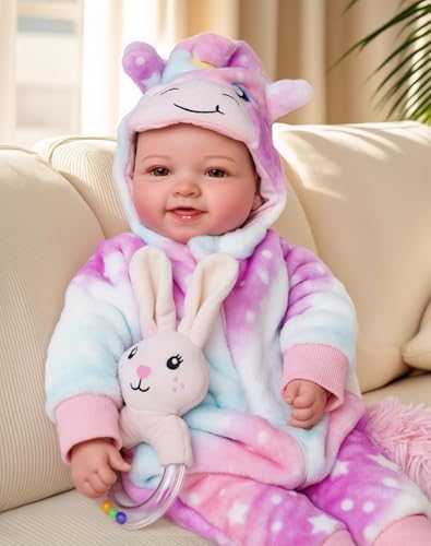 BABESIDE 17" Soft Body Baby Doll with Accessories