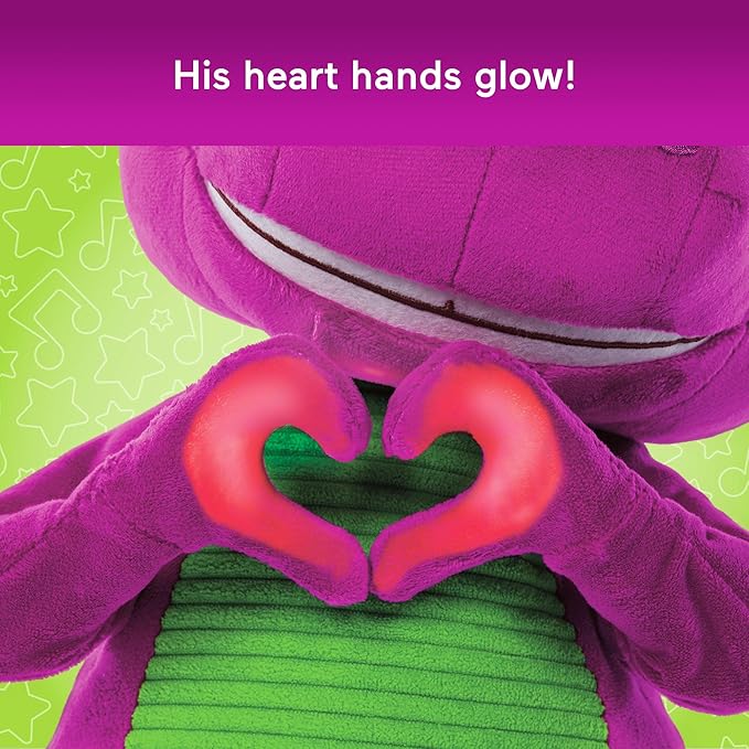 Barney’s World Toddler Toys by Fisher-Price, Barney Tall Plush