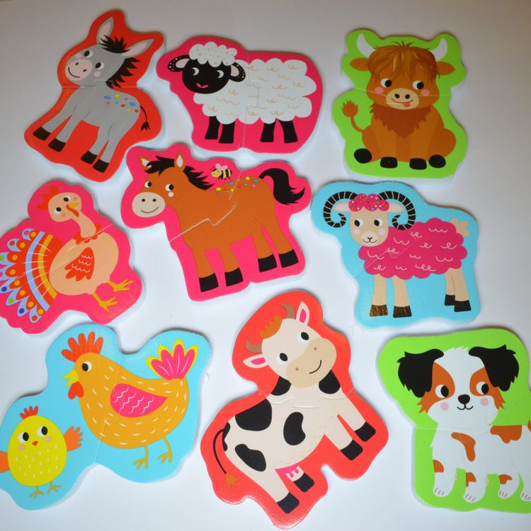 Barnyard Bash Bath Puzzles - Farmyard Foam Fun by Buddy & Barney
