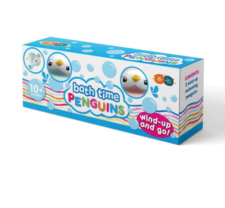 Bath Time Penguins - Adorable Floating Fun by Buddy & Barney