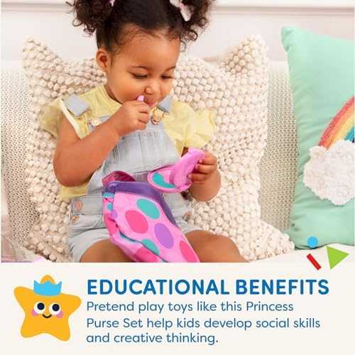 Battat Play Circle Makeup & Beauty Purse Set