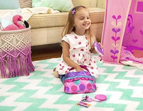 Battat Play Circle Makeup & Beauty Purse Set