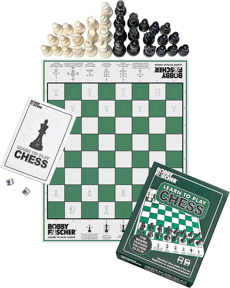 Bobby Fischer® Learn to Play Chess Set Board Game