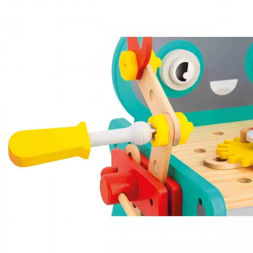 Janod Brico'Kids DIY Robot - 38-Piece Build-and-Play Set
