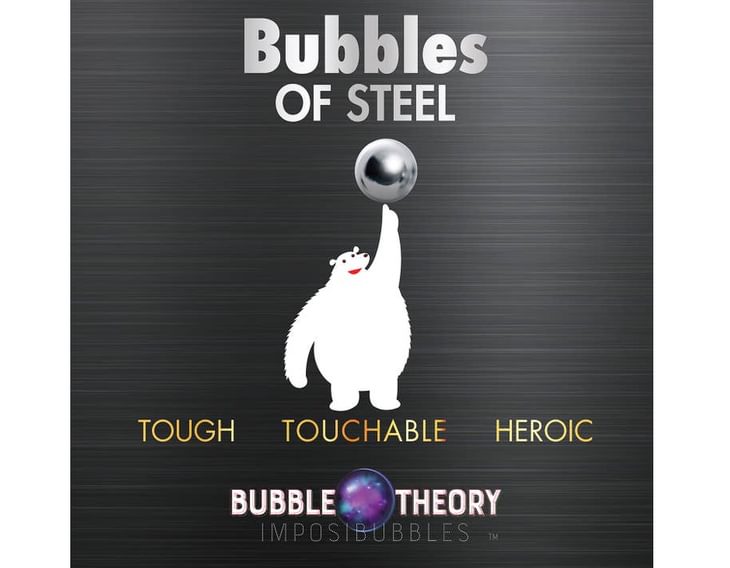 Bubbles of Steel - Touchable Mini Bubbles!