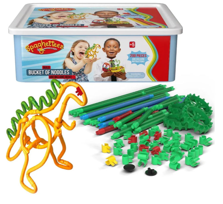 Bucket of Noodles - A Big Set of Stretchy Fidget Fun