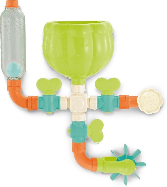 BUDDY & BARNEY Bath Time Waterfall Toddler Toy Set