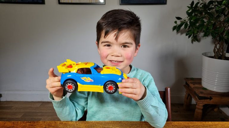 Build Your Own Racing Car - Drill-Powered Build by Buddy & Barney