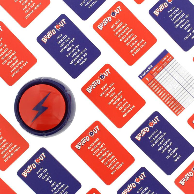 Buzzed Out - Quick-Thinking Word Game with Random Buzzer