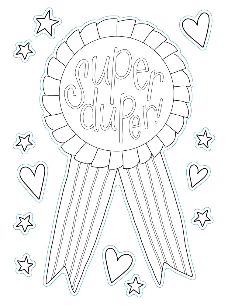 Color Your Own Stickers