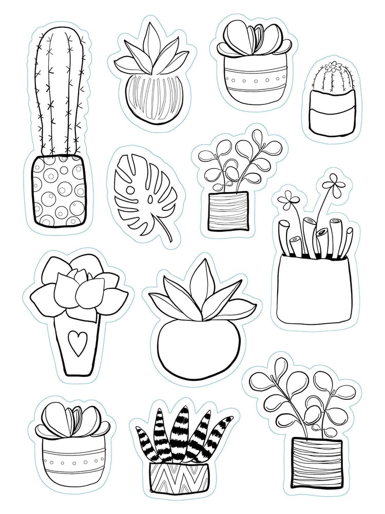 Color Your Own Stickers