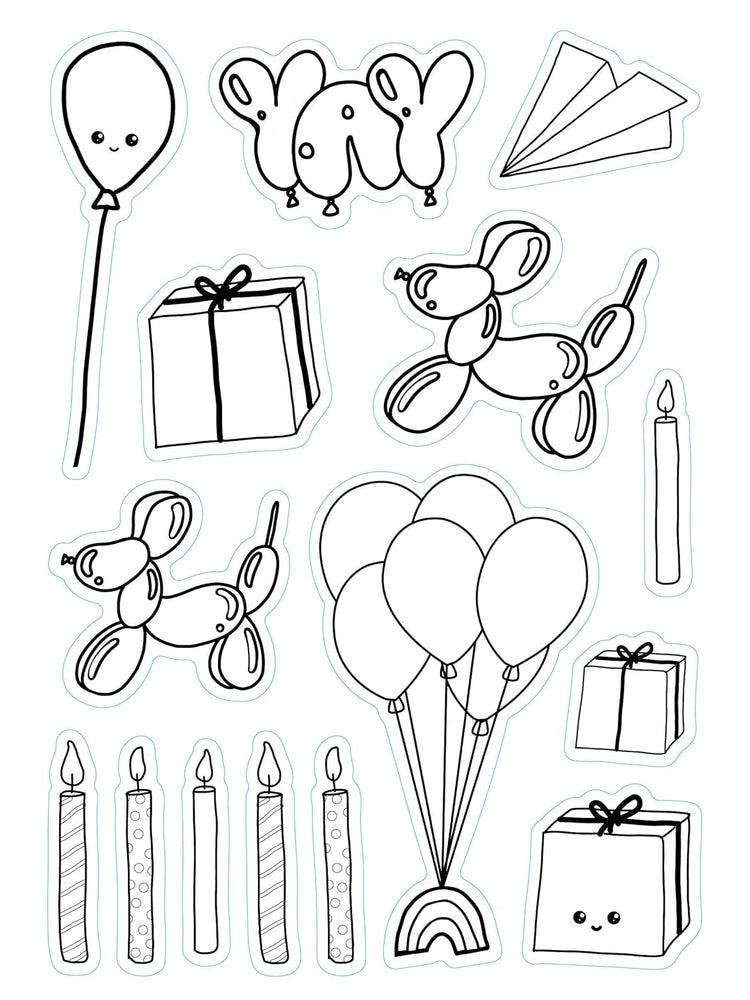 Color Your Own Stickers