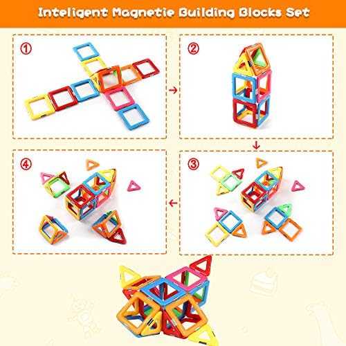 Coodoo Tough Tiles Magnetic Blocks Starter Set