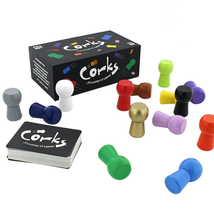 Corks - Fast-Paced Cork-Grabbing Party Game for 3 to 14