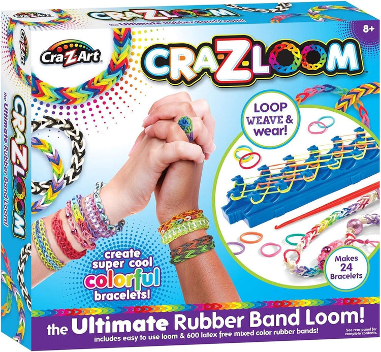 Cra-Z-Art Cra-Z-Loom Ultimate Rubber Band Bracelet Maker Activity Kit