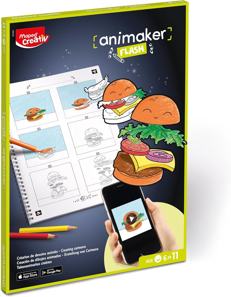 Maped Creativ Animaker Flash Kit - 12 Comic Strips to GIFs