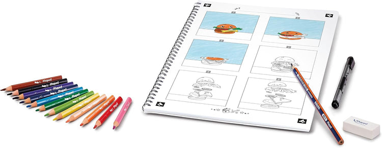 Maped Creativ Animaker Flash Kit - 12 Comic Strips to GIFs